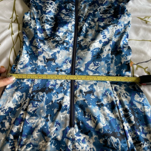 GUESS Los Angeles v-neck drape dress - Picture 12 of 14